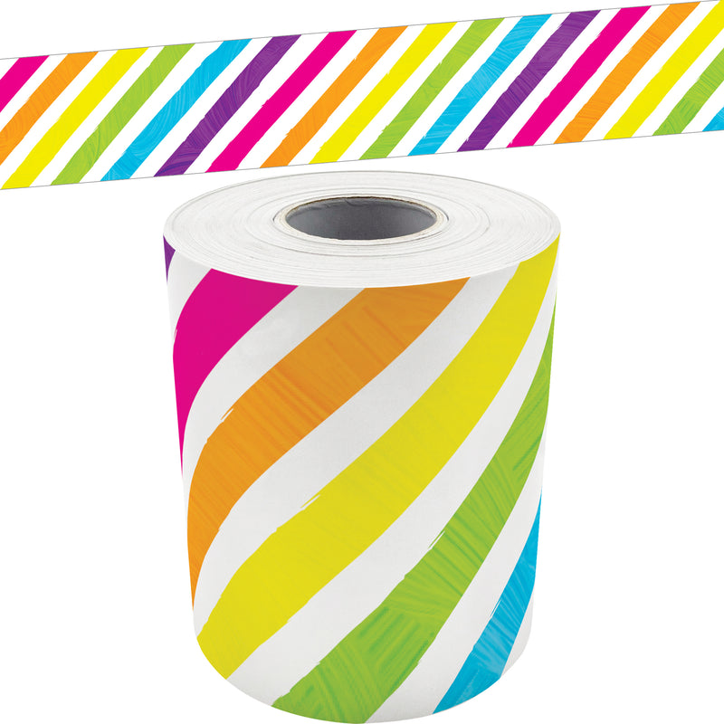 Brights 4ever Stripes Rolled Border Straight