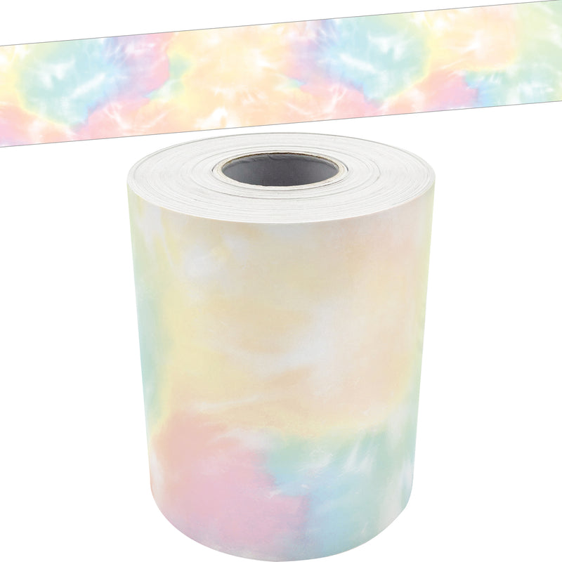 Pastel Pop Tie-dye Rolled Border Straight