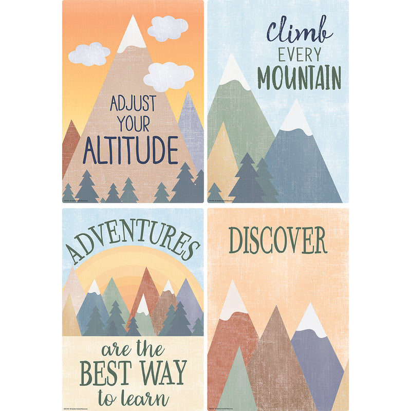 Moving Mountains Small Poster Pack, 12 Posters