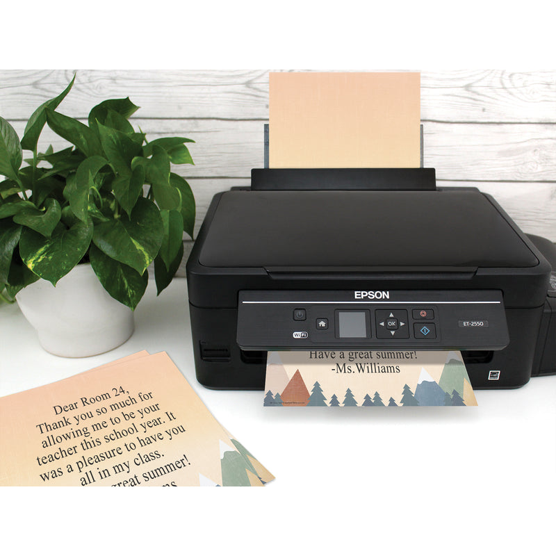 Moving Mountains Computer Paper, 8-1/2" x 11", 50 Sheets Per Pack, 3 Packs