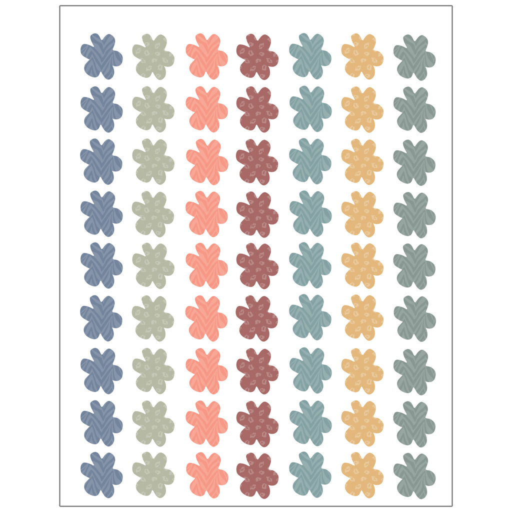 Flowers Mini Stickers Wonderfully Wild