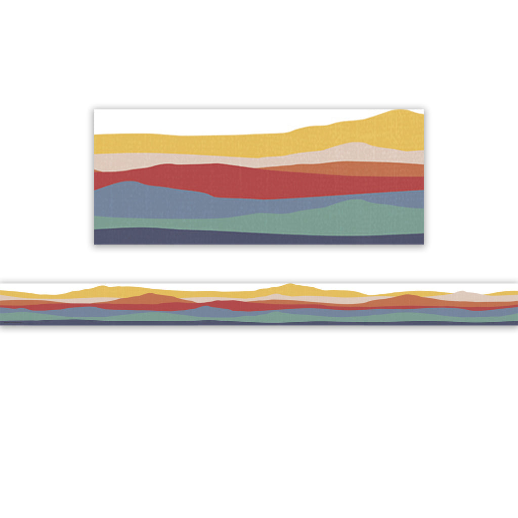 Moving Mountains Horizon Border Die-cut