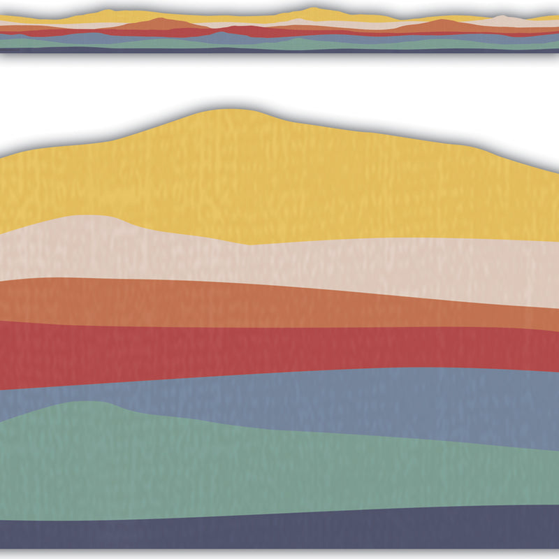 Moving Mountains Horizon Border Die-cut