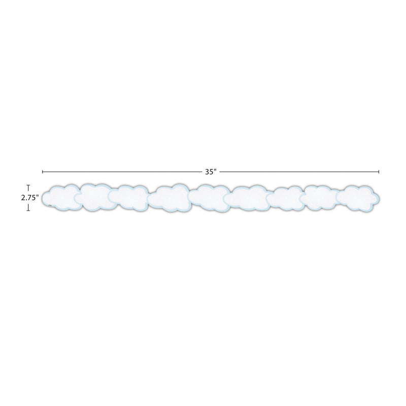 Clouds Die-cut Border Trim