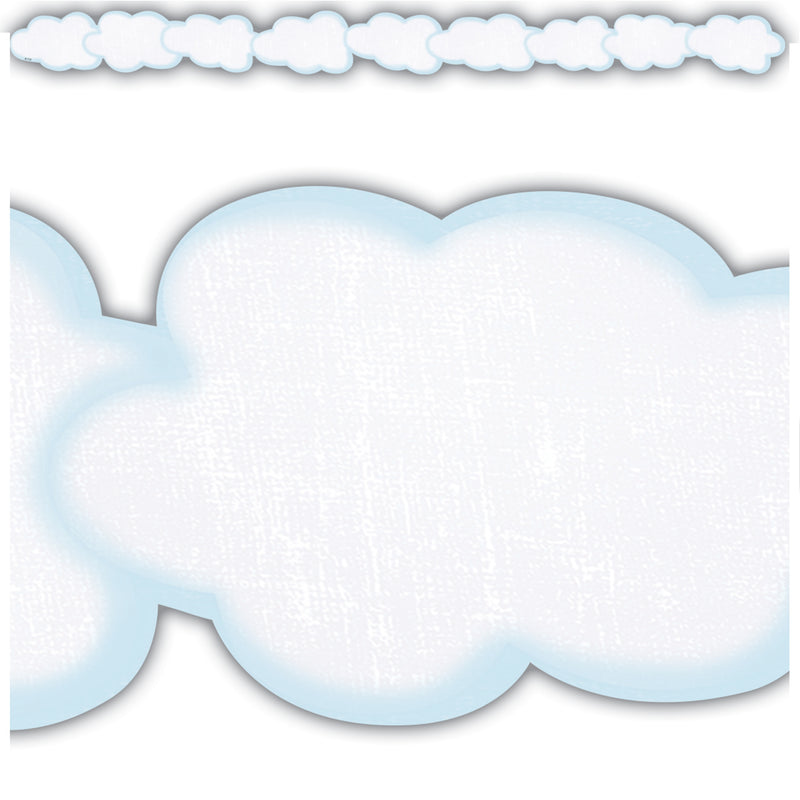 Clouds Die-cut Border Trim