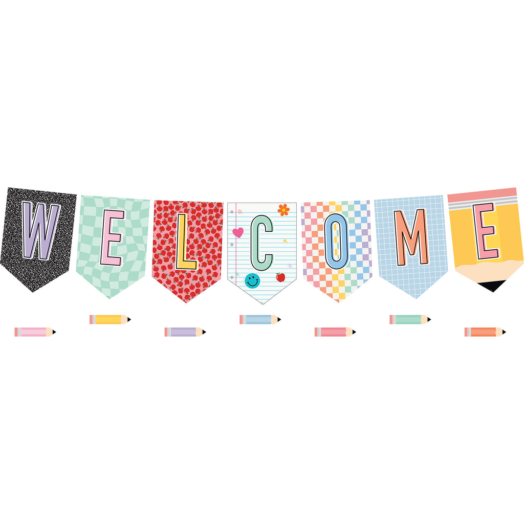 Cool School Pennants Welcome Bbs