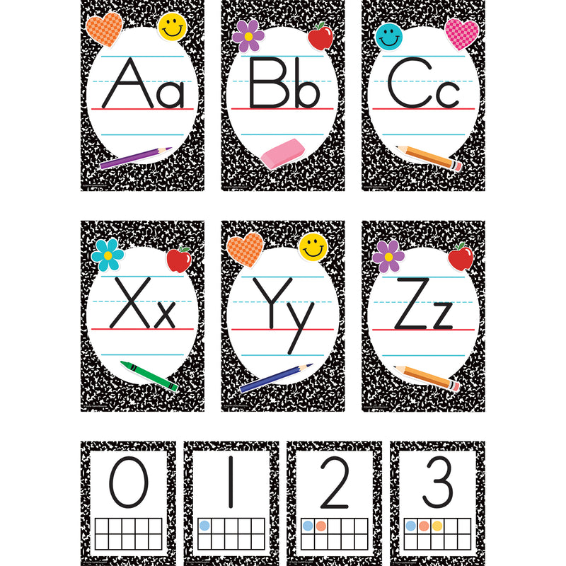 Composition Alphabet Bulletin Board Cool For School
