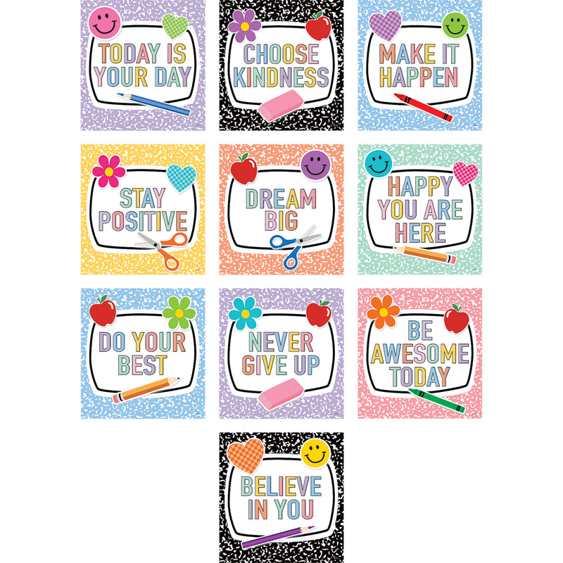 Cool School Positive Saying Accents