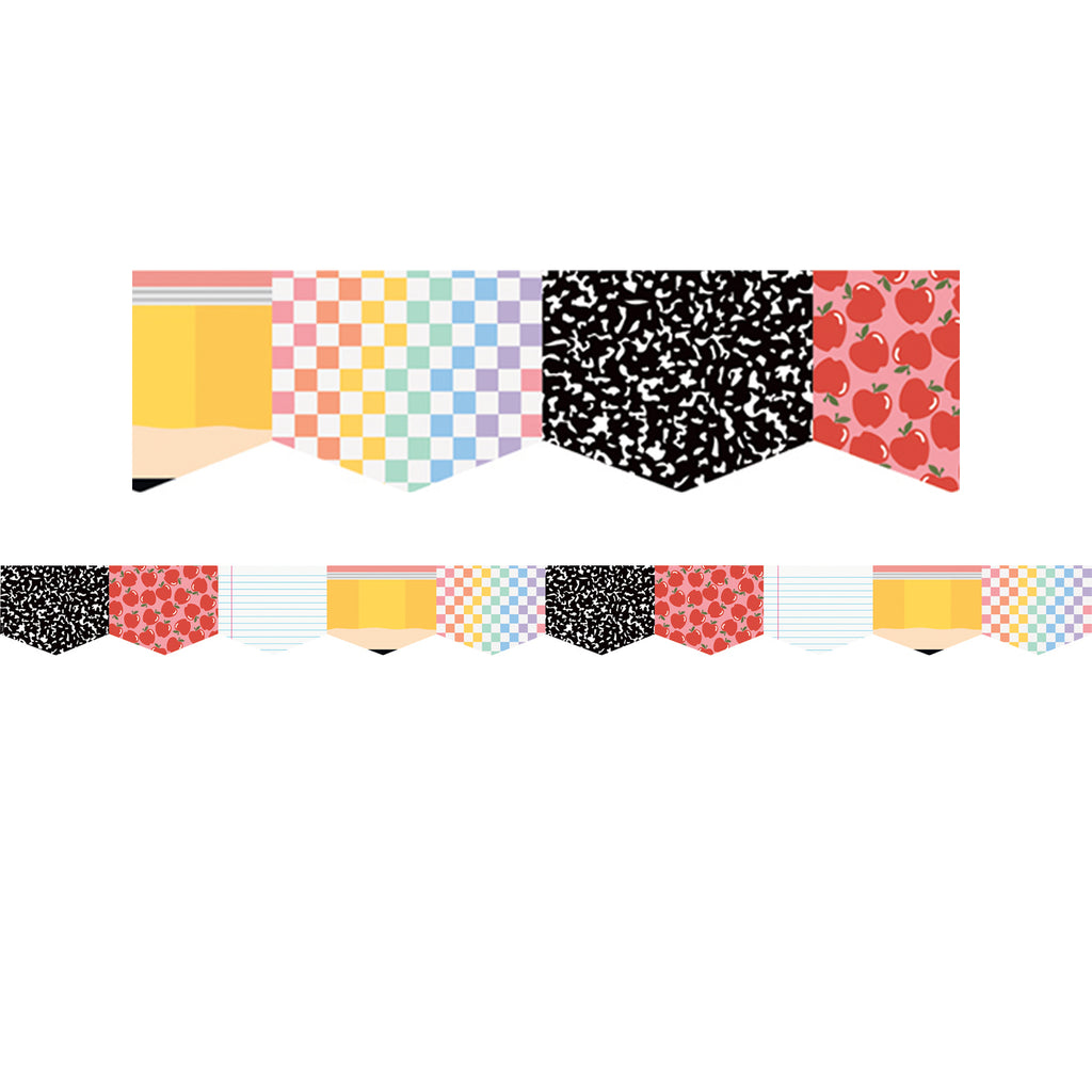 Cool For School Die-cut Border Trim