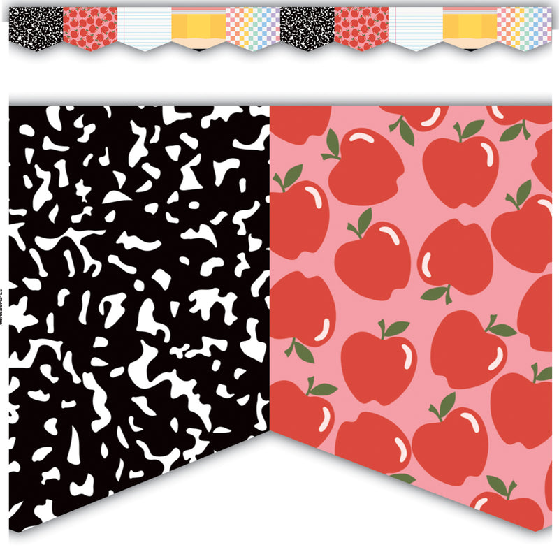 Cool For School Die-cut Border Trim