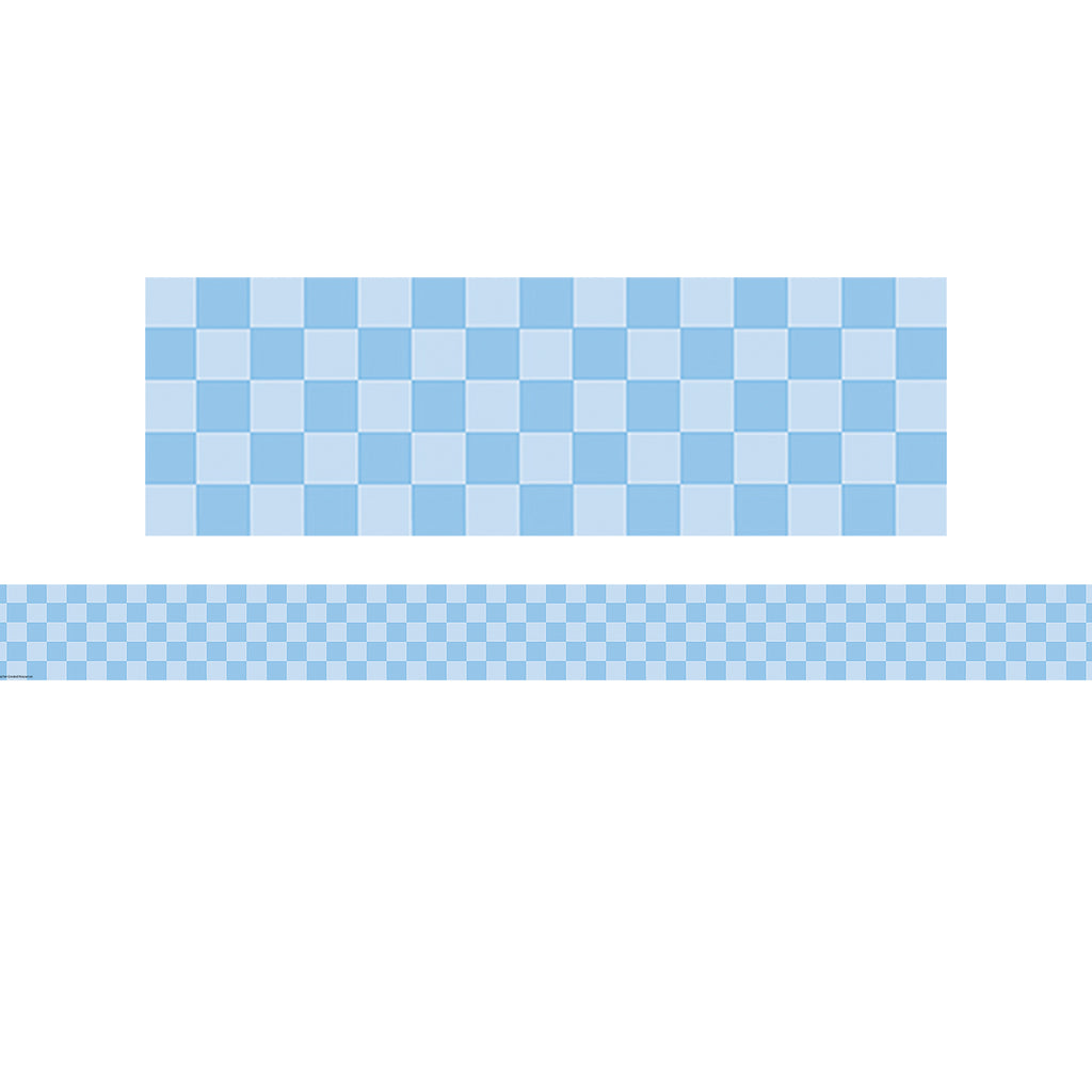 Checkers Scalloped Border Trim