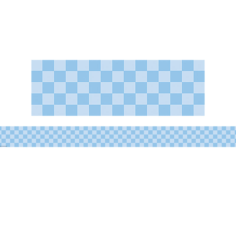 Checkers Scalloped Border Trim