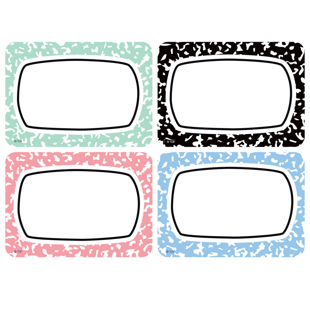 Cool For School Name Tags Labels