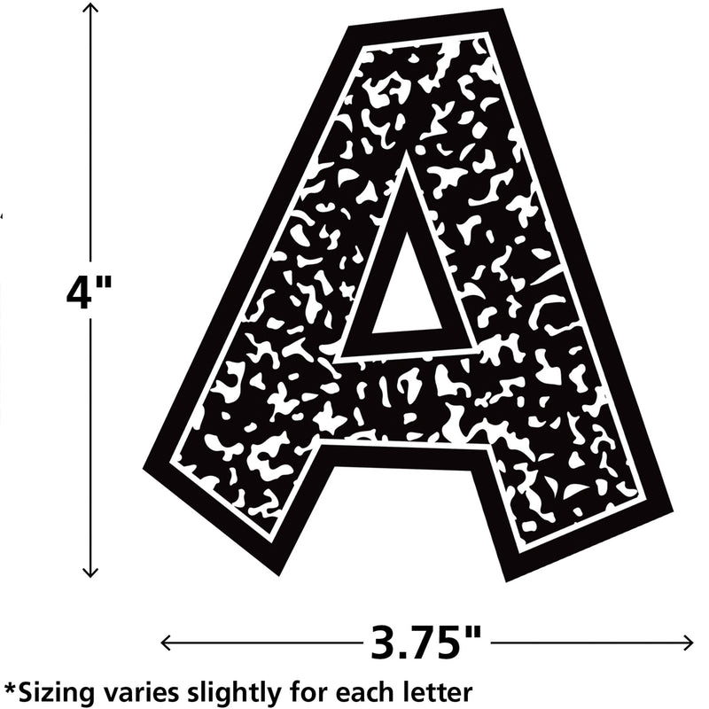 Composition 4in Fun Font Letters
