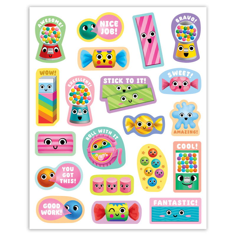 Bubble Gum Smelly Stickers