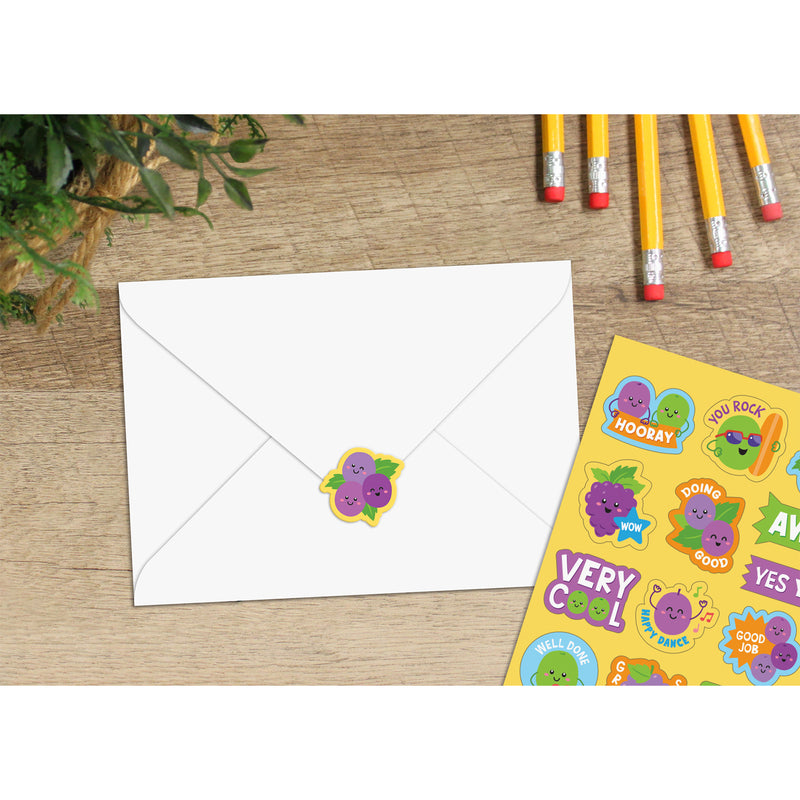 Grape Smelly Stickers, 120 Per Pack, 6 Packs