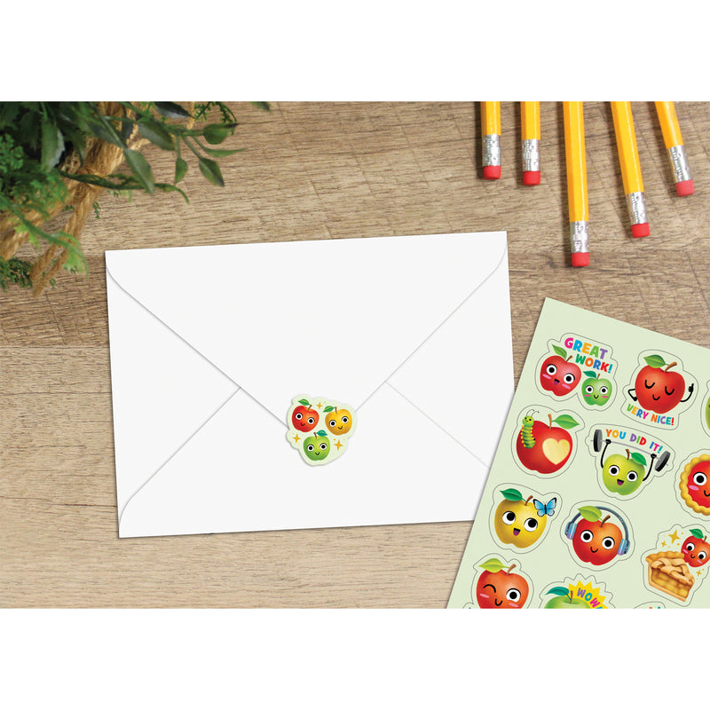 Apple Smelly Stickers, 120 Per Pack, 6 Packs