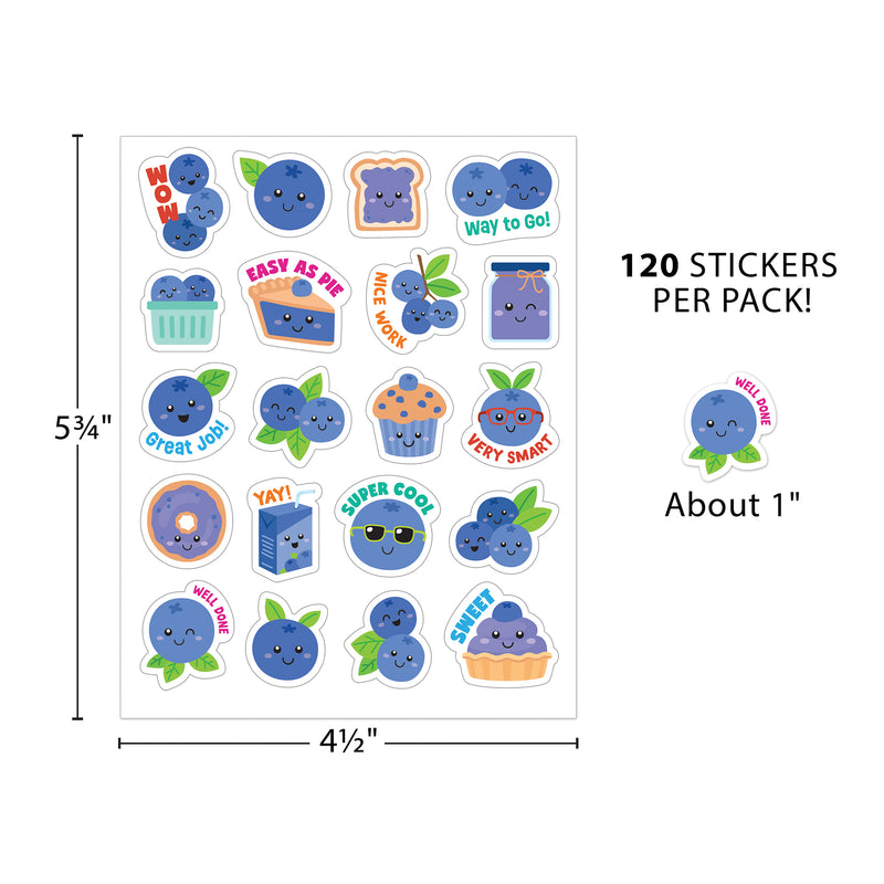 Blueberry Smelly Stickers