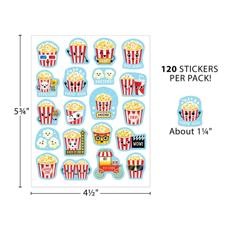 Popcorn Smelly Stickers