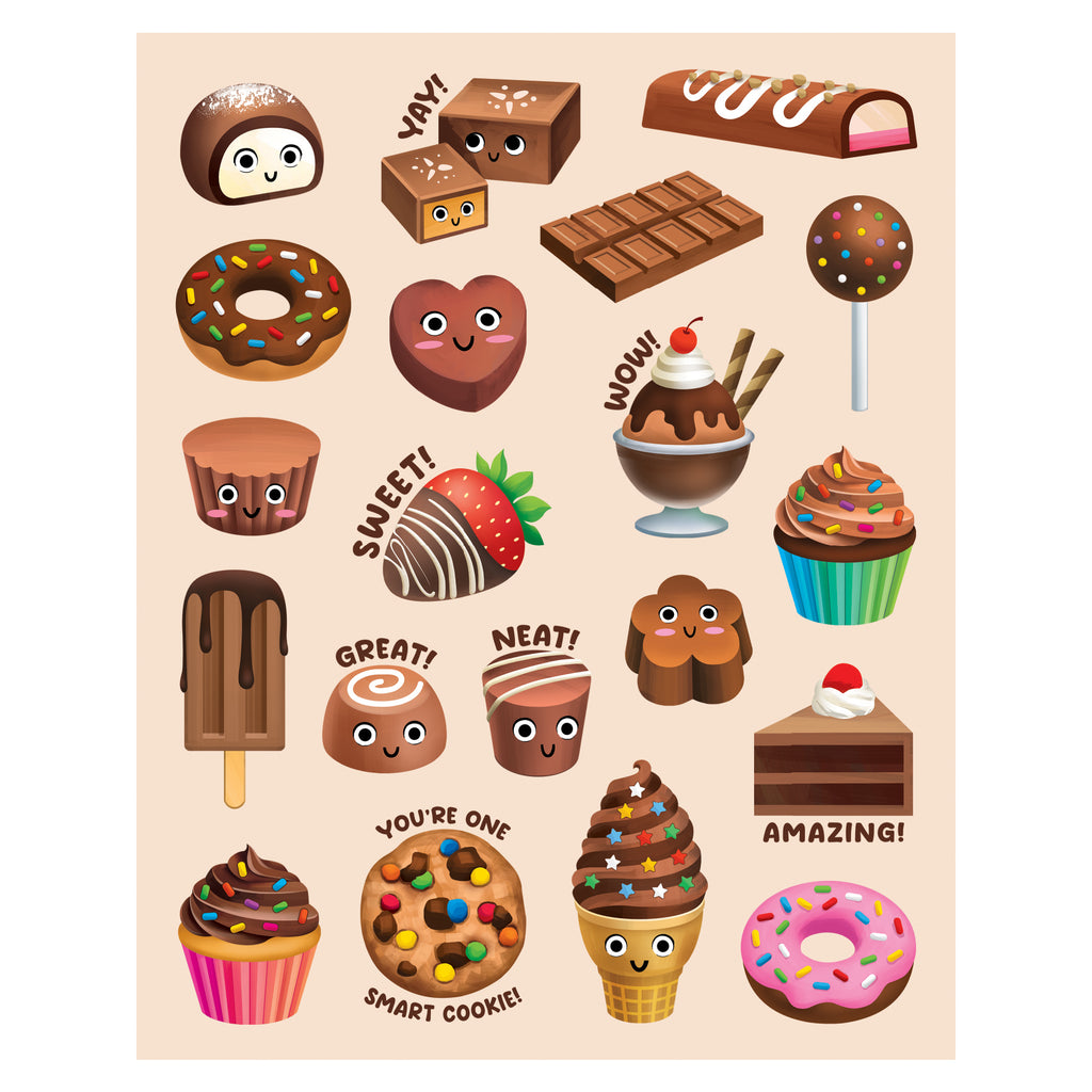 Chocolate Smelly Stickers