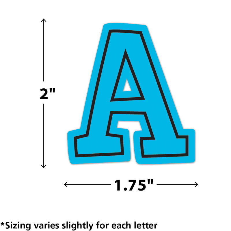 Brights 4ever Block Adhesive Letter 2in Uppercase