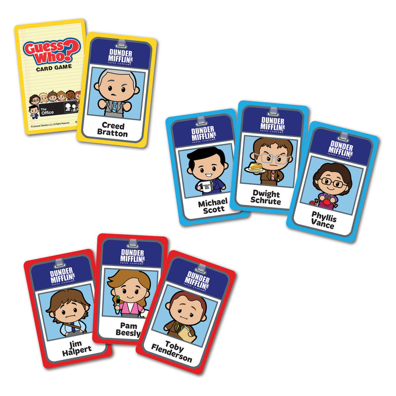 Guess Who Card Game The Office