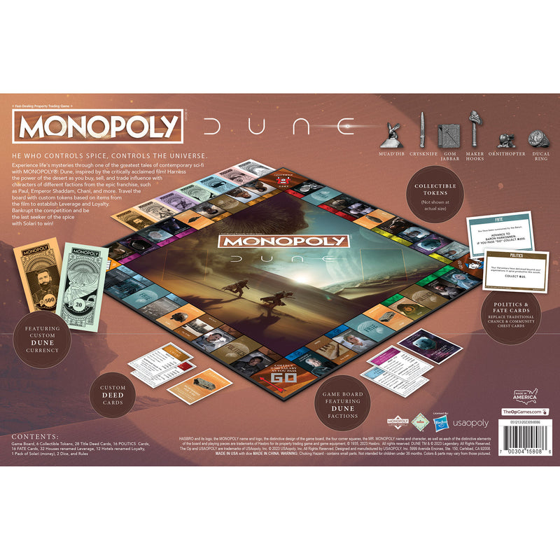 MONOPOLY®: Dune Board Game