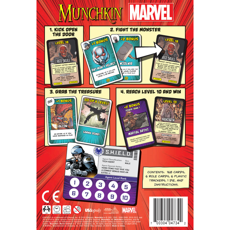 MUNCHKIN®: Marvel Edition Card Game