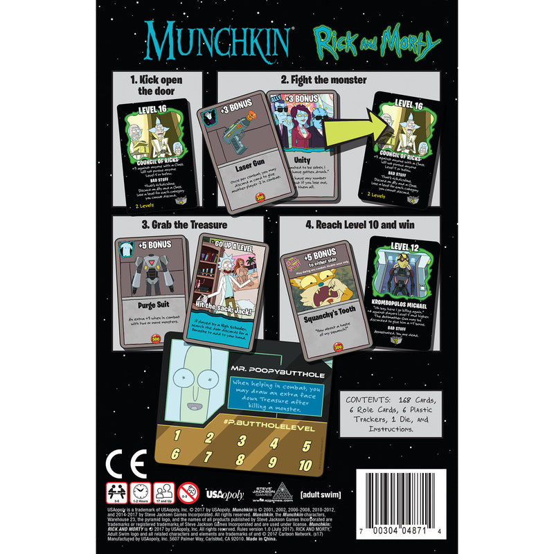 MUNCHKIN®: Rick And Morty™ Card Game