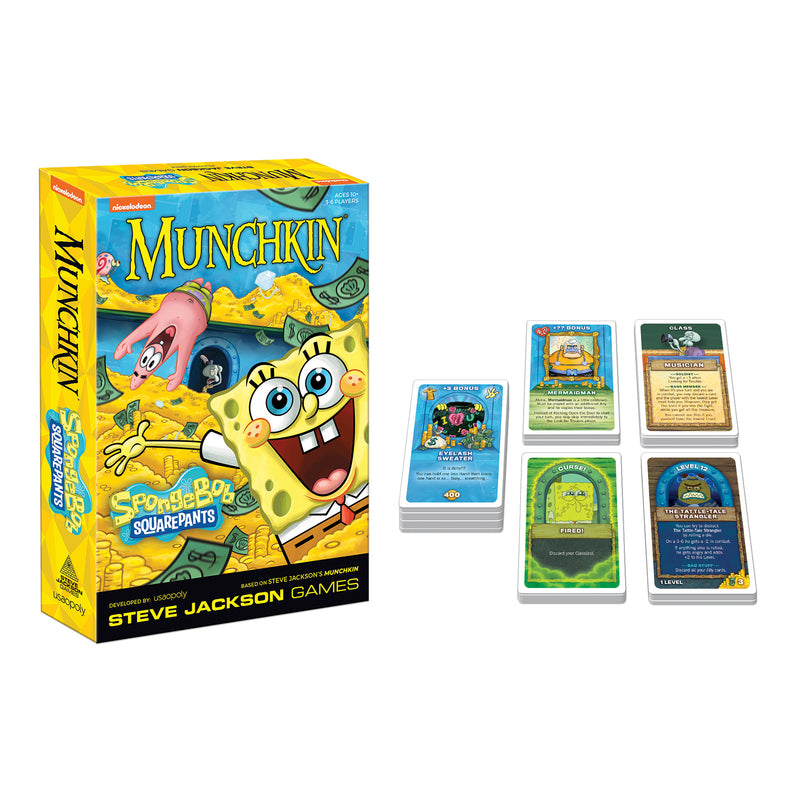 MUNCHKIN®: SpongeBob SquarePants Card Game