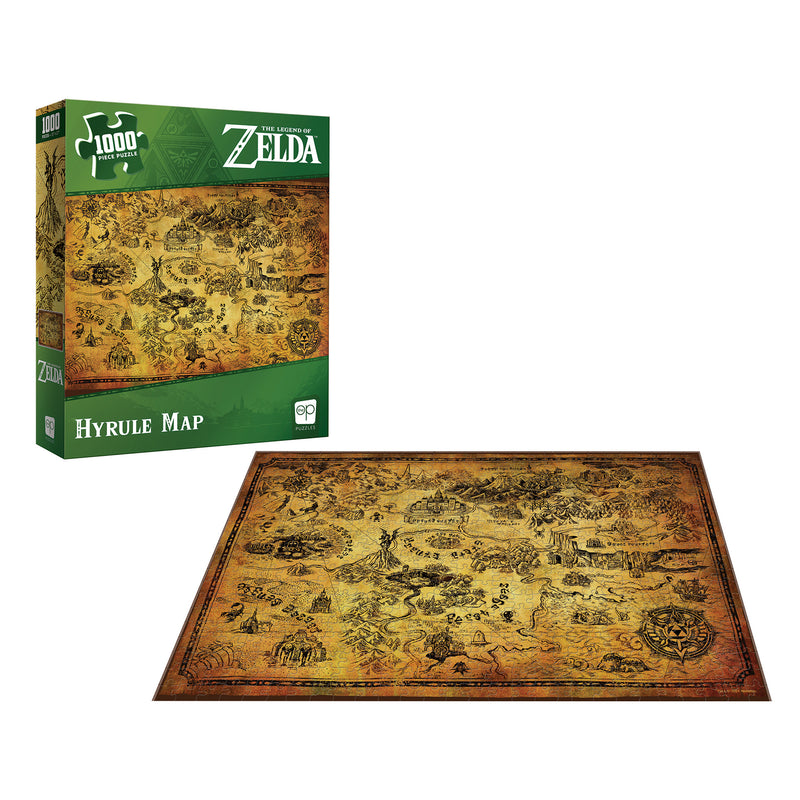 The Legend of Zelda™ Hyrule Map Puzzle, 1000 Pieces