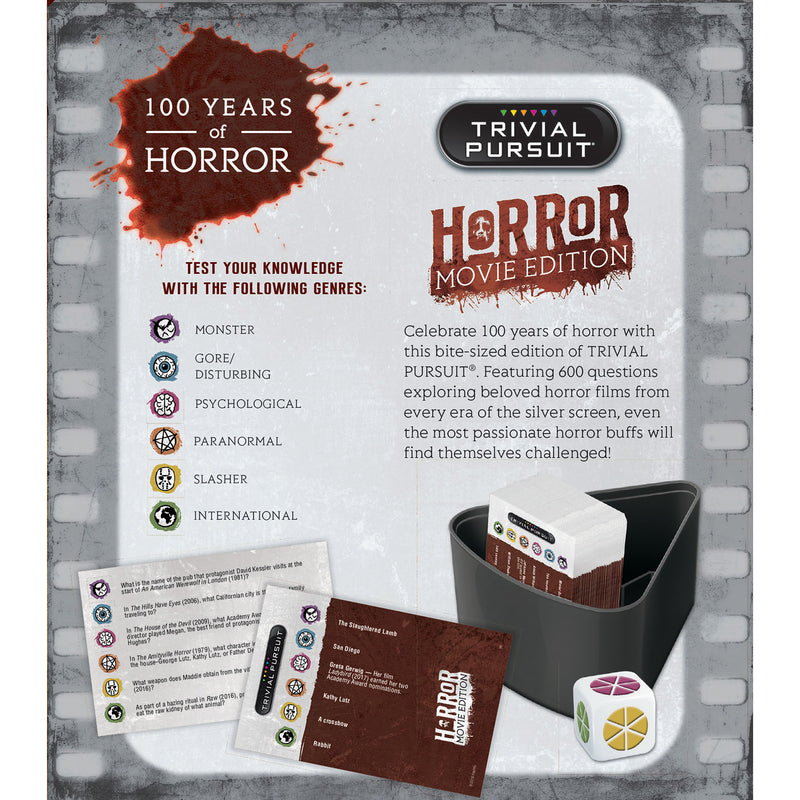 TRIVIAL PURSUIT®: Horror Movie Edition Board Game