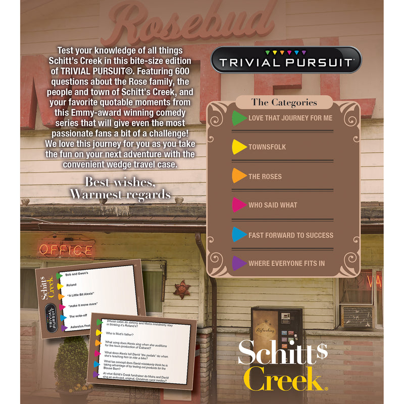 TRIVIAL PURSUIT®: Schitt's Creek Edition Board Game