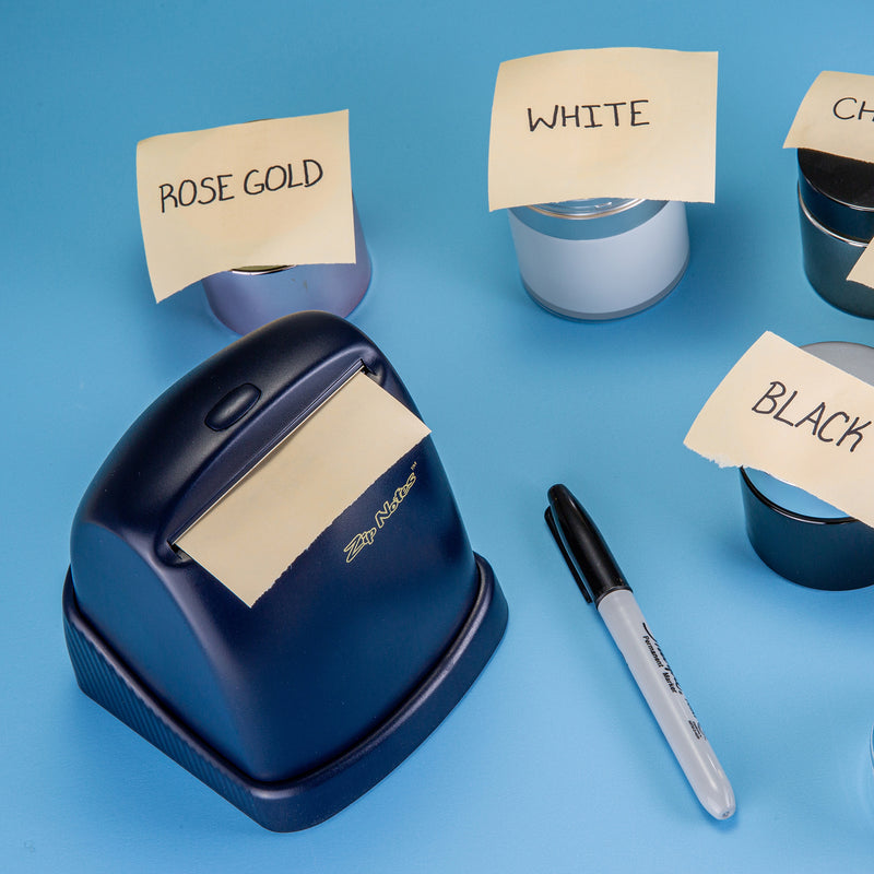 Zip Notes Battery-Operated Executive Dispenser, Blue