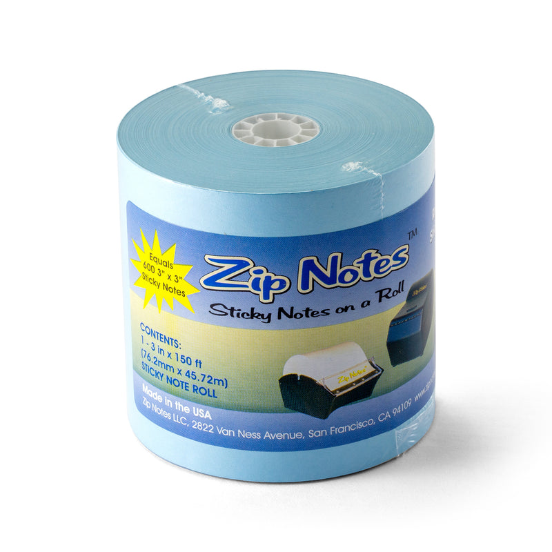 Zip Notes Refill Paper Blue