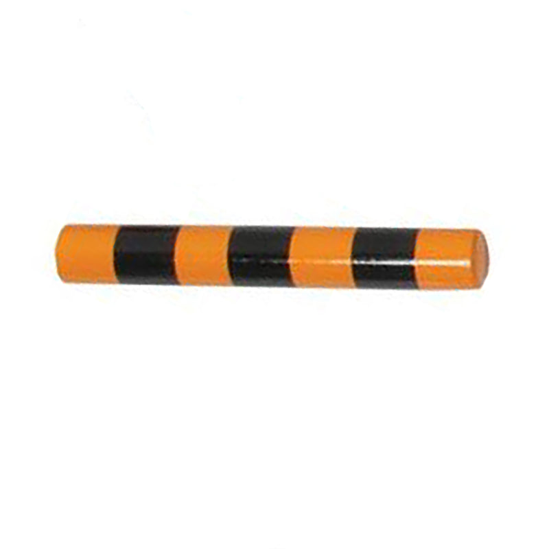 Clave Shakers Ylw/blk Stripe 2/st
