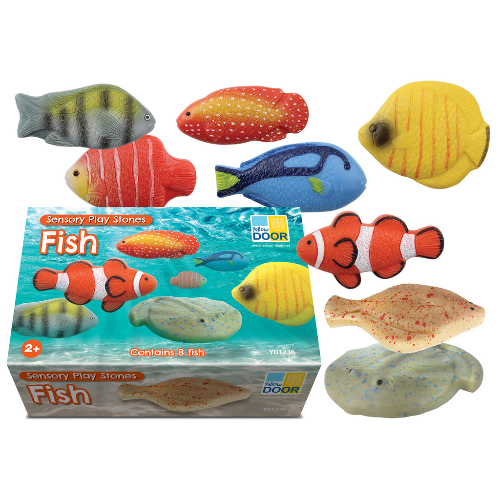 Sensory Play Stones Fish