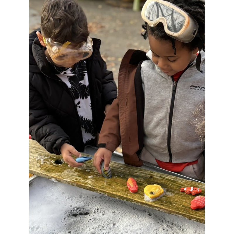 Sensory Play Stones Fish