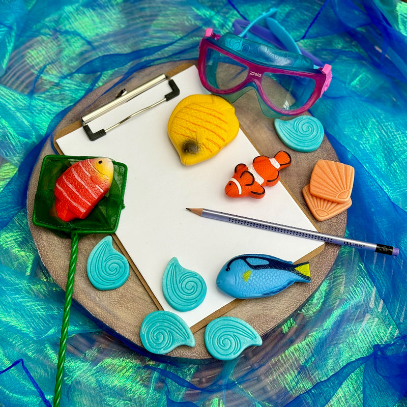 Sensory Play Stones Fish