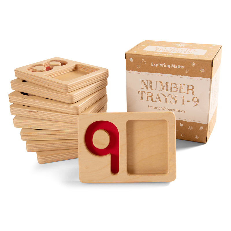 Number Trays 1-9