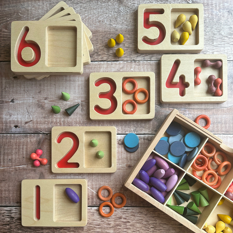 Number Trays 1-9