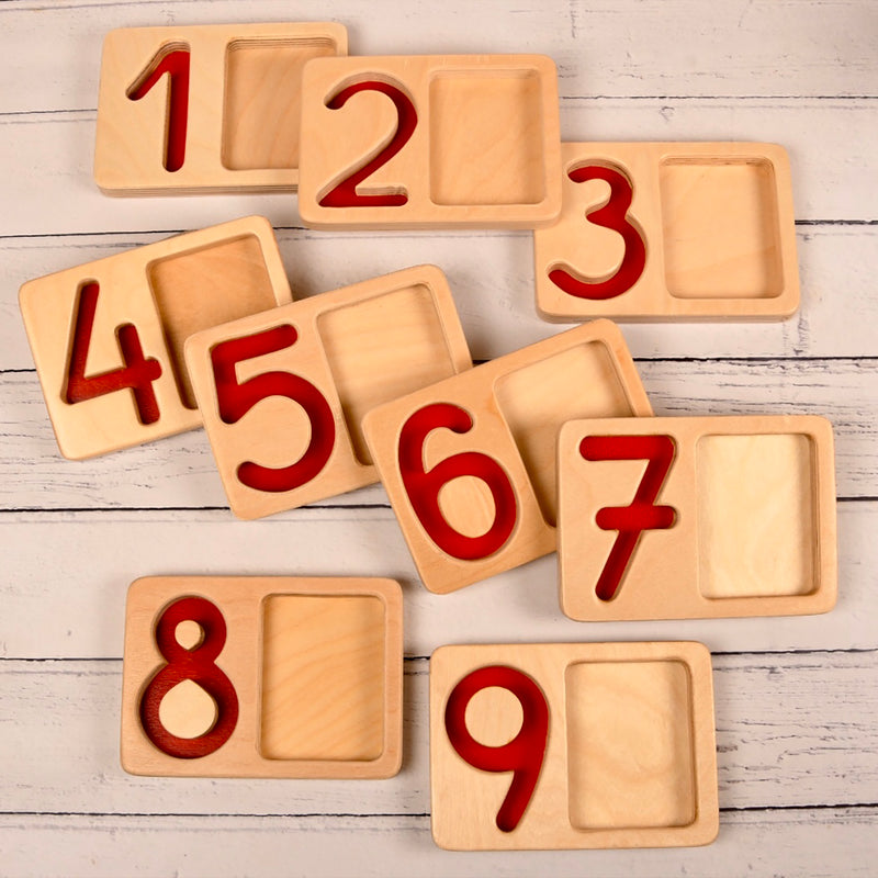 Number Trays 1-9