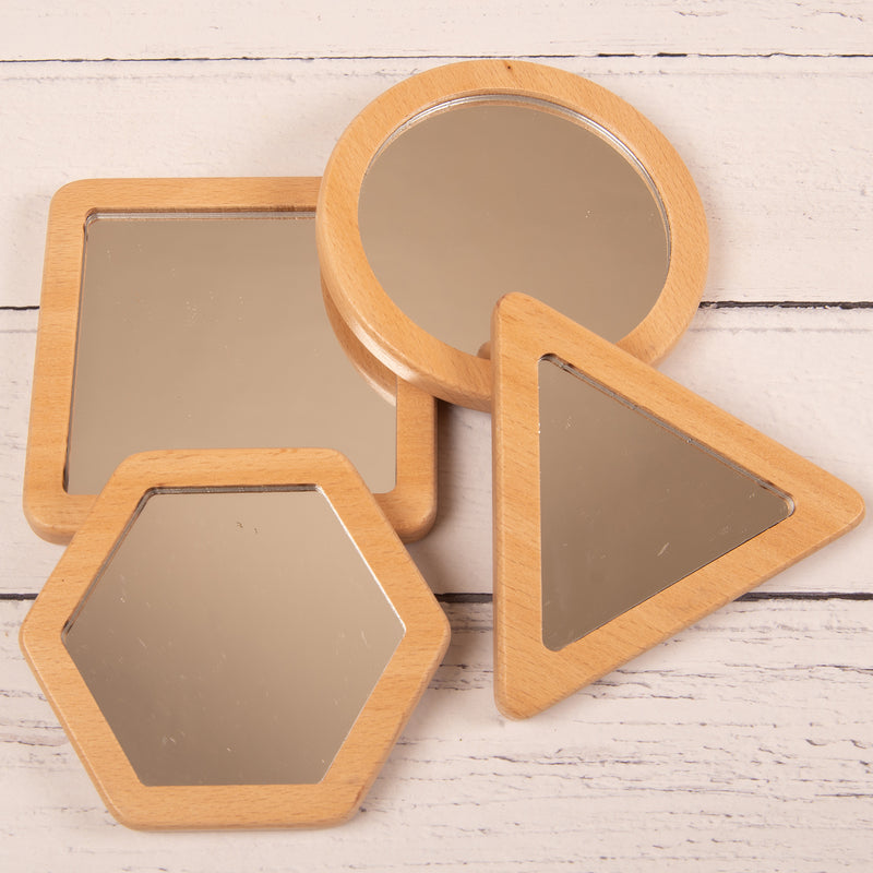 Little Looking Shape Mirrors 4/st