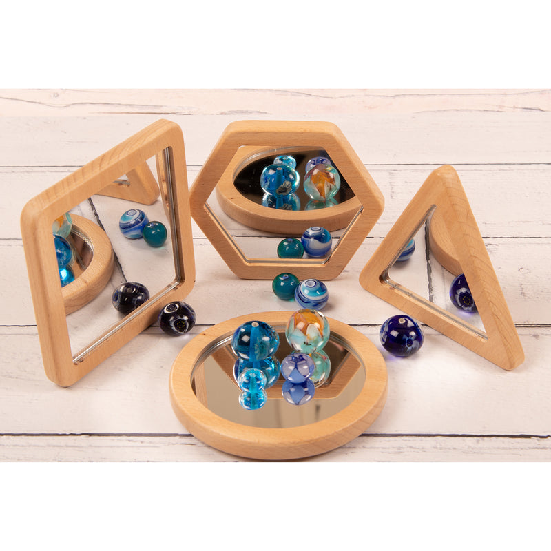 Little Looking Shape Mirrors 4/st