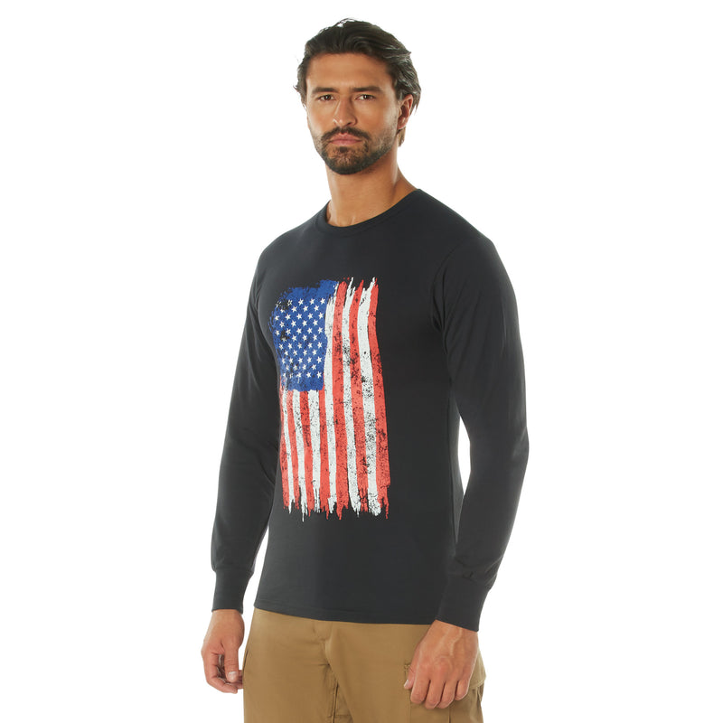 Rothco US Flag Long Sleeve T-Shirt