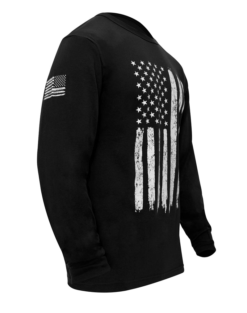 Rothco US Flag Long Sleeve T-Shirt