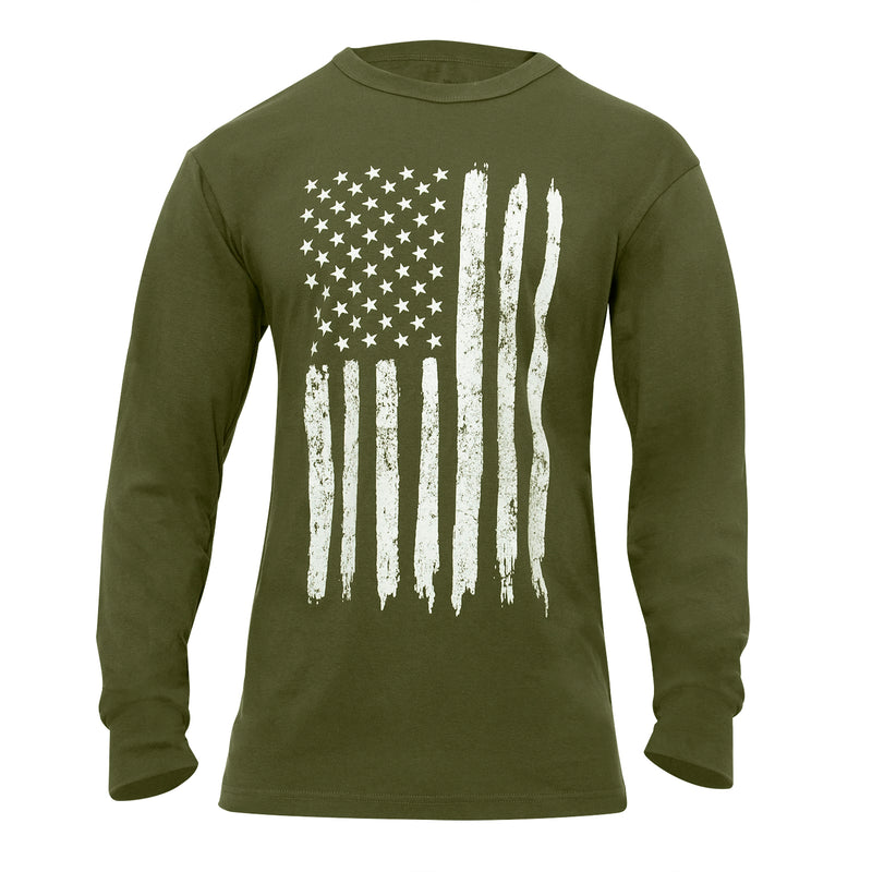 Rothco US Flag Long Sleeve T-Shirt