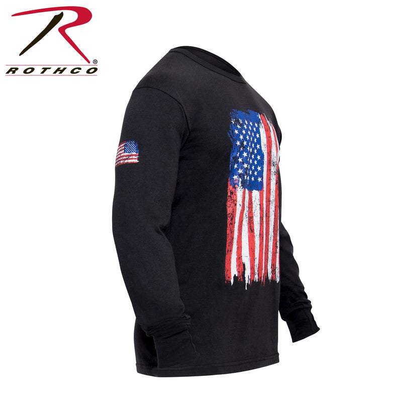 Rothco US Flag Long Sleeve T-Shirt