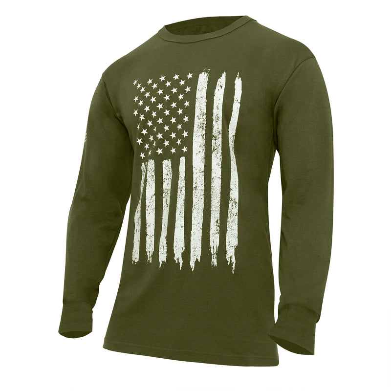 Rothco US Flag Long Sleeve T-Shirt