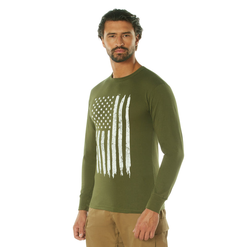 Rothco US Flag Long Sleeve T-Shirt